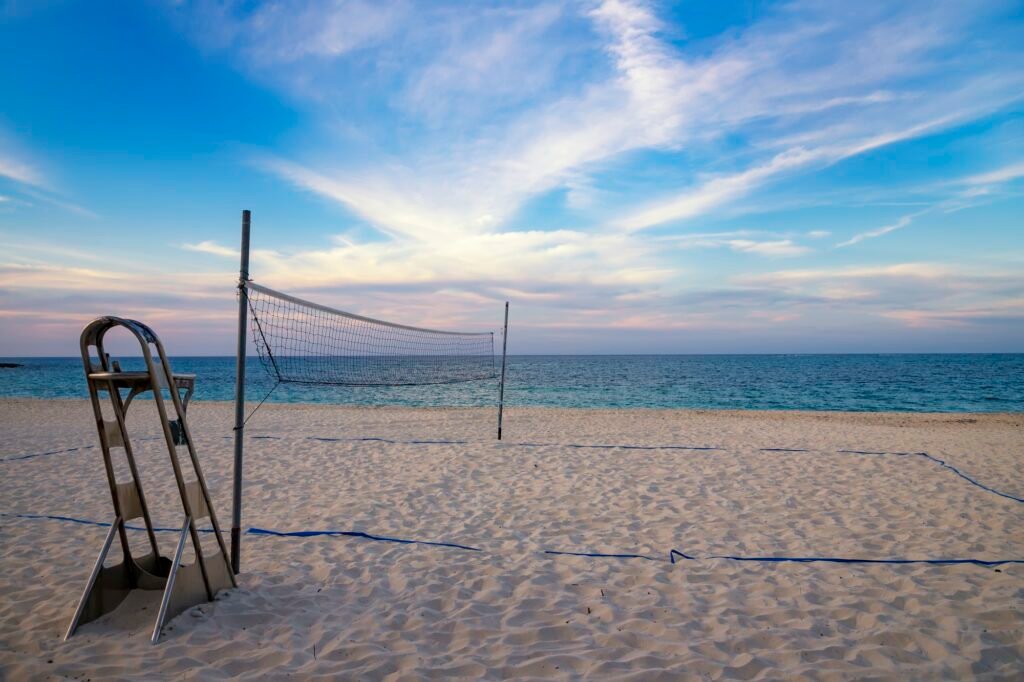 beach volleyball